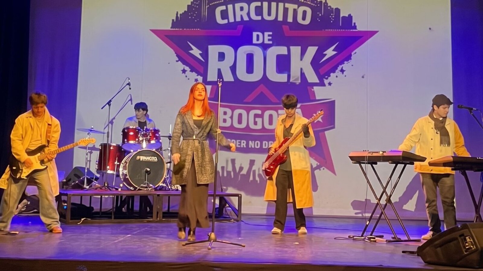 Banda del Gimnasio San Angelo llega a la semifinal del Intercolegiado de Rock