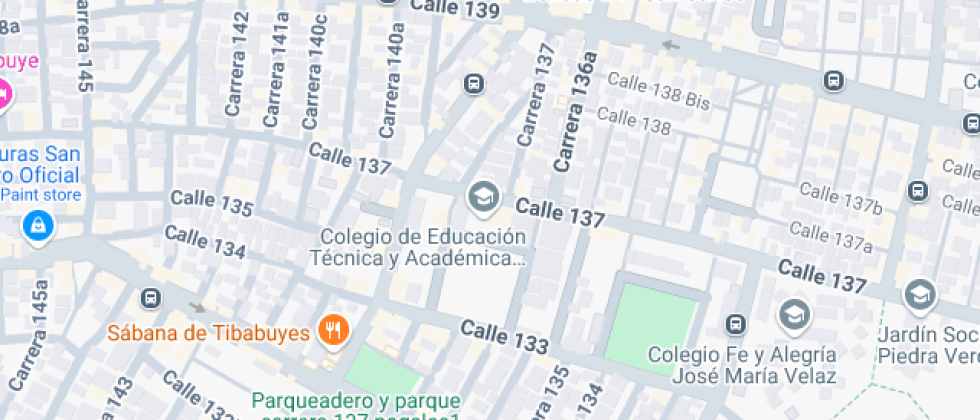 Mapa: Cl 136 136 A 12, Bogotá, Bogotá DC