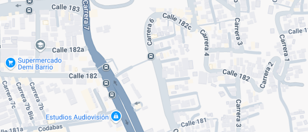 Mapa: Calle 182 69, Bogotá, Bogotá