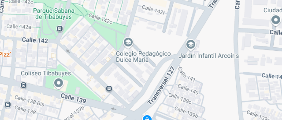 Mapa: Tv 127 C 139 B 48, Bogotá, Bogotá DC