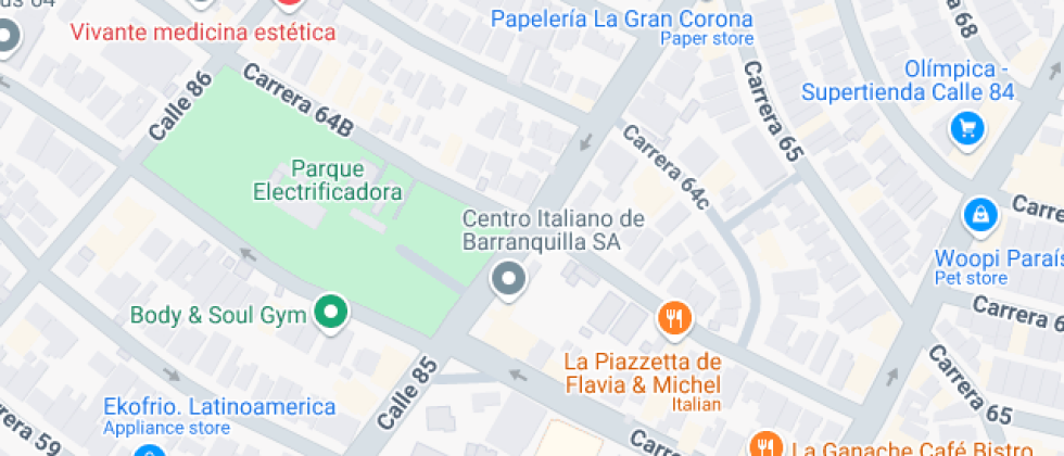 Mapa: Calle 85 64a62, Barranquilla, Atlántico
