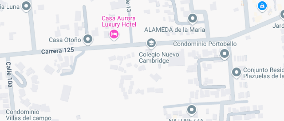 Mapa: Carrera 125, Cali, Valle del Cauca