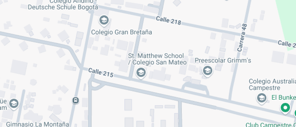 Mapa: Calle 215 50-60, Bogotá, Bogotá