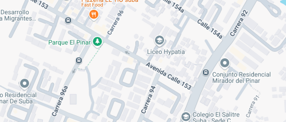 Mapa: Avenida Calle 153 9432, Bogotá, Bogotá