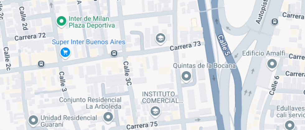 Mapa: Ind Kr 75 # 3d-41, Cali, Valle del Cauca