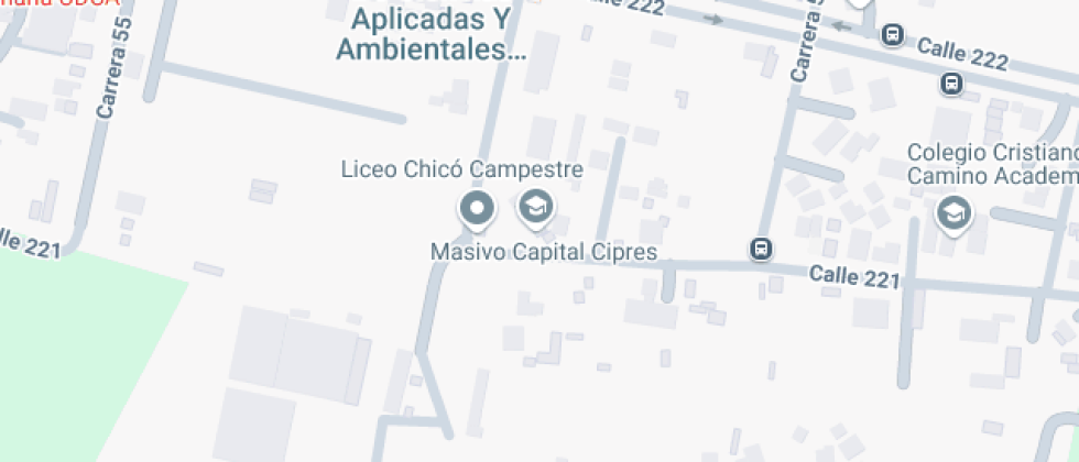 Mapa: Calle 221 53-82, Bogotá, Bogotá