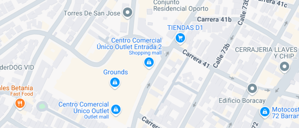 Mapa: Calle 74-2 70-07, Barranquilla, Atlántico