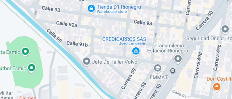 Mapa: Cl 90 41 18, Bogotá, Bogotá