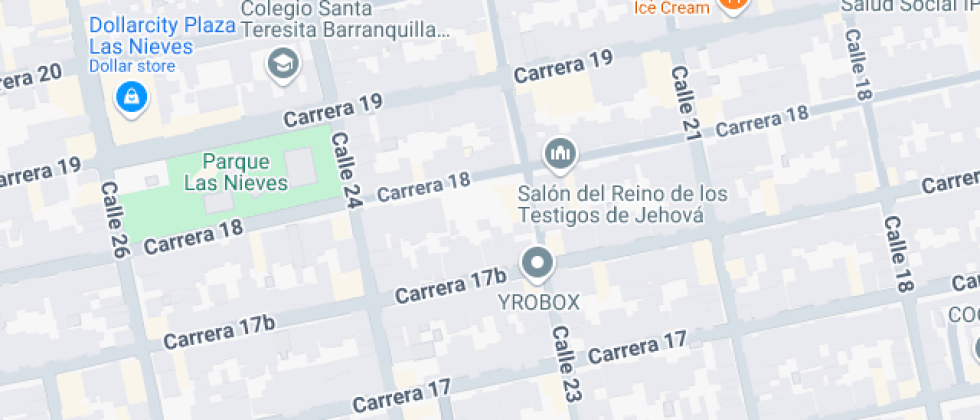 Mapa: Carrera 18 24-143, Barranquilla, Atlántico