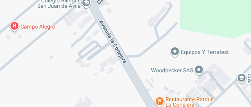 Mapa: Avenida la Conejera 5, Bogotá, Bogotá
