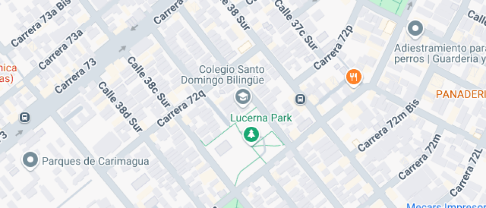 Mapa: Kr 72 P 38 A 17 Sur, Bogotá, Bogotá DC