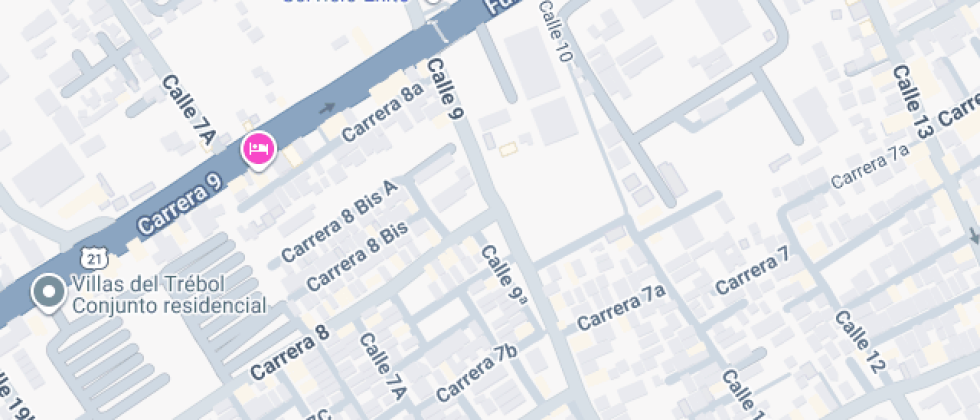 Mapa: Calle 9 8-29, Funza, Cundinamarca