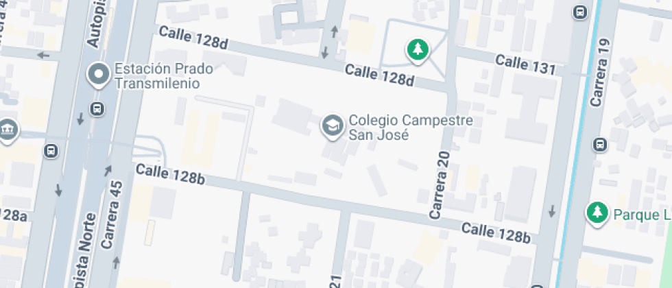 Mapa: Calle 128b 20 80, Bogotá, Bogotá