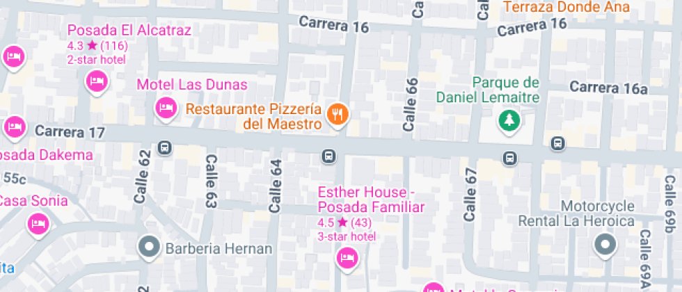 Mapa: Carrera 17 651, Cartagena, Bolívar