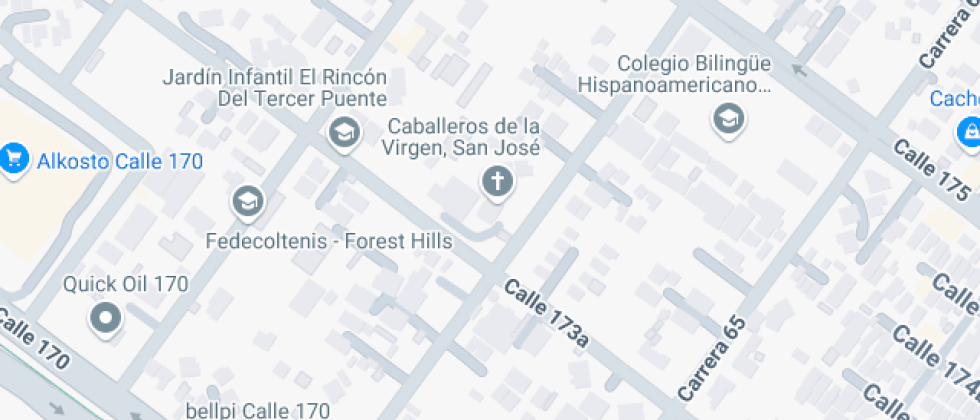 Mapa: Carrera 67 #173a-25, Bogotá, Bogotá
