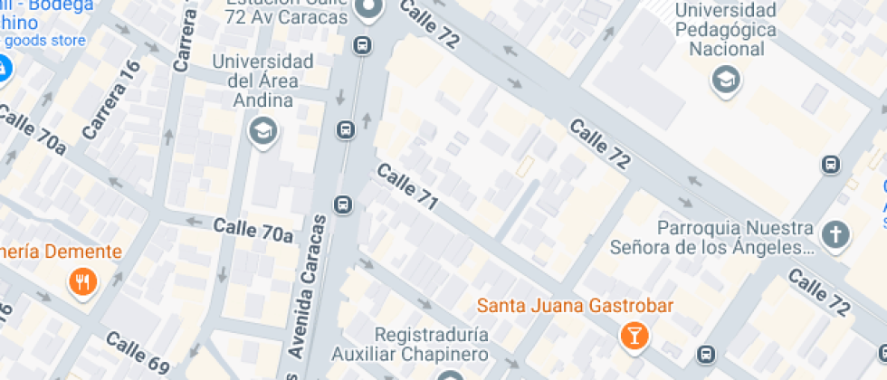 Mapa: Calle 71 13-42, 110231, Bogotá, Bogotá