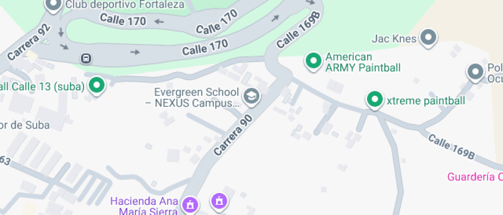 Mapa: Carrera 90 # 167-3, Bogotá, Bogotá