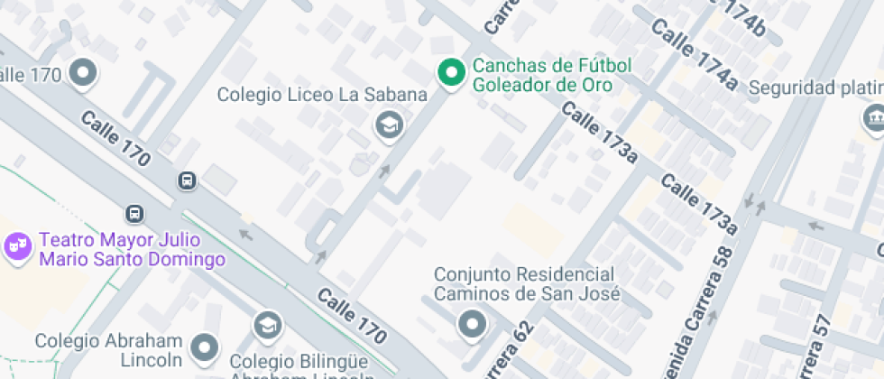 Mapa: Carrera 65 #170-40, 111166, Bogotá, Bogotá