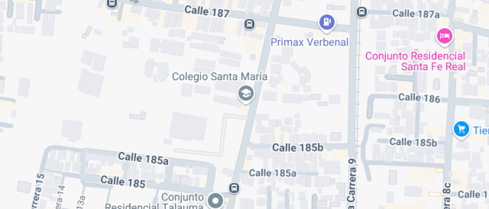 Mapa: Carrera 11 185B-17, 110141, Bogotá, Bogotá