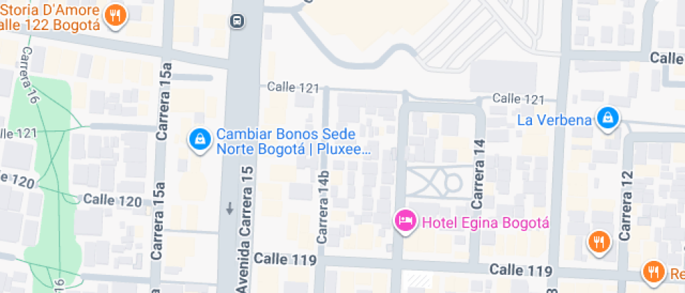 Mapa: Carrera 14A 119-71, 110111, Bogotá, Bogotá