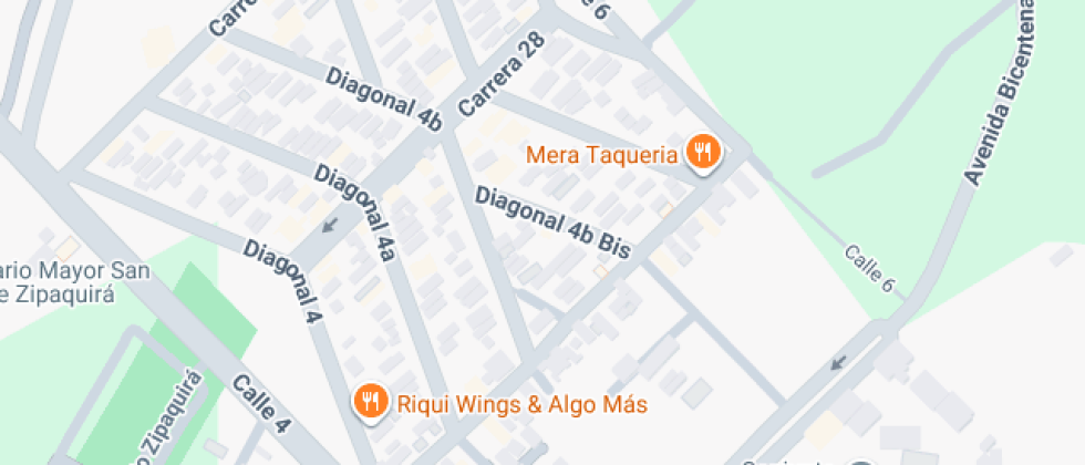 Mapa: Diagonal 4b Bis 28-68, 250251, Zipaquirá, Cundinamarca